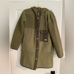 The North Face Olive Teddy Jacket